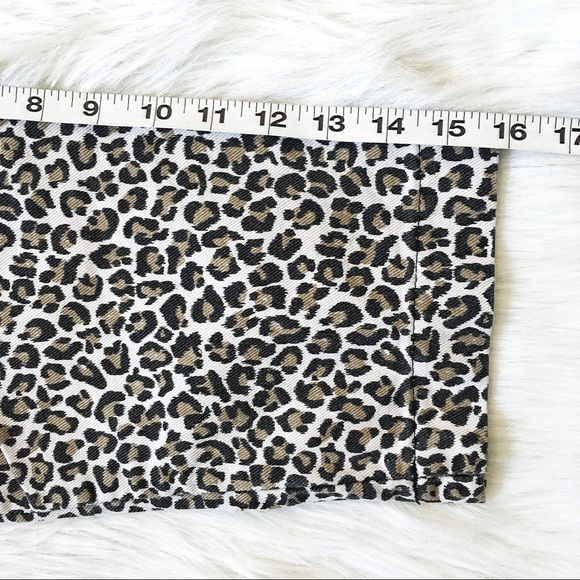 🔴4/$25 retro 1 animal print capri jeans - Picture 4 of 5